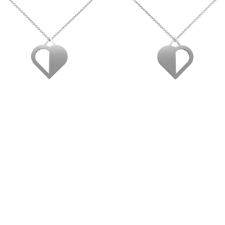 Two Hearts Necklaces