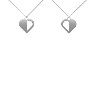 Two Hearts Necklaces