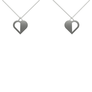 Two Hearts Necklaces