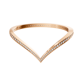 Dove Bangle With Diamonds